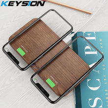 Load image into Gallery viewer, KEYSION Dual Wireless Charger 5 Coils Qi Fast Charging Pad Compatible for iPhone X XS Max Samsung S10 S9 New AirPods Xiaomi Mi 9